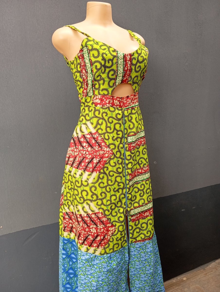 African print dress - J. Ednieds