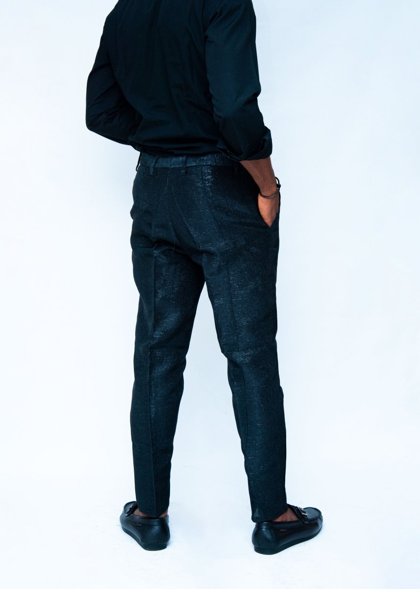 Black Majestic twill pant - J. Ednieds